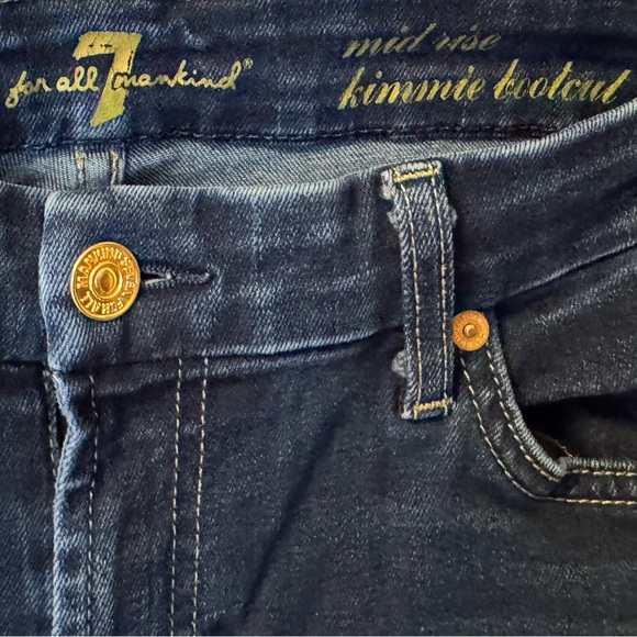 For All Mankind Women's Kimmie Bootcut Jeans Deep Blue